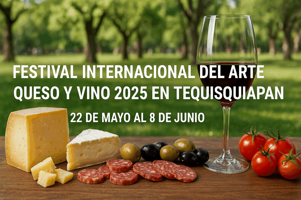 🧀🍷 Todo sobre el Festival Internacional del Arte, Queso y Vino 2025 en Tequisquiapan
