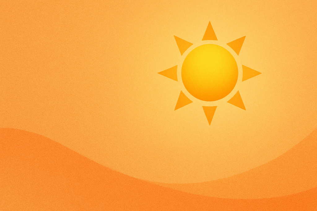 🌞 Prepárate: se viene una ola de calor en CDMX del 15 al 18 de mayo con temperaturas de hasta 33 °C