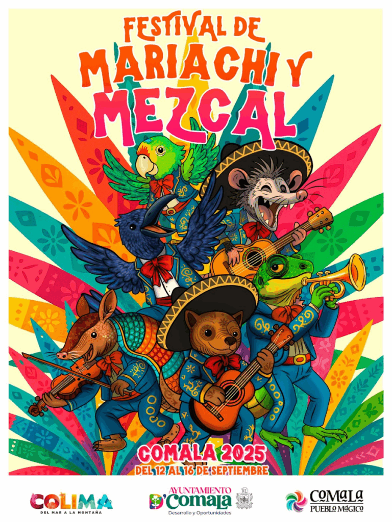 🎺🍹 Festival de Mariachi y Mezcal 2025 en Comala: música, tradición y fiesta mexicana