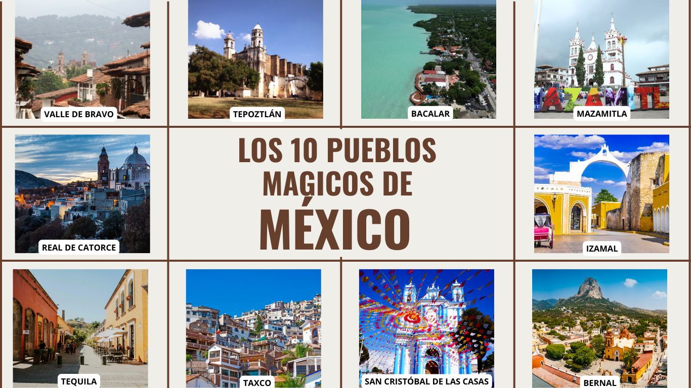 🌟 Los 10 Pueblos Mágicos de México que Tienes que Visitar - Mexicontodo