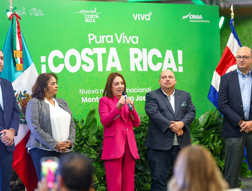🌴✈️ ¡De la Sultana del Norte a la Pura Vida! Nuevo vuelo directo Monterrey–Costa Rica