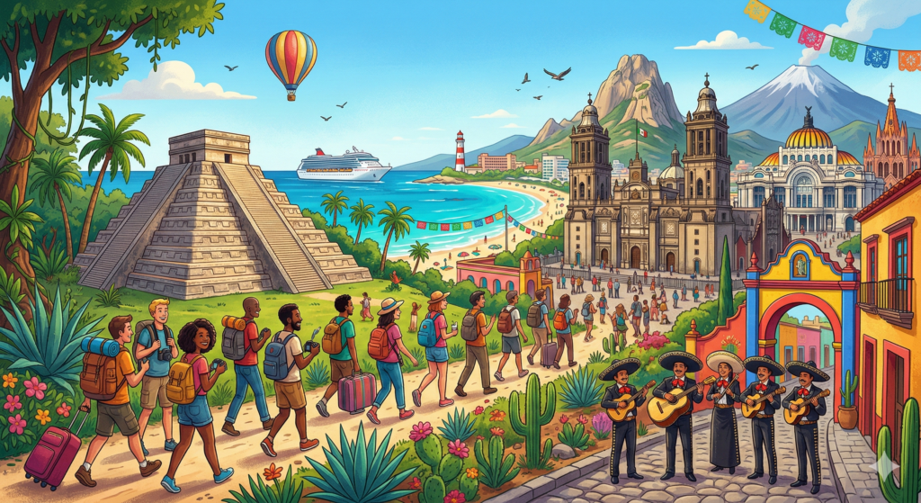 México rumbo a convertirse en uno de los países más visitados del mundo