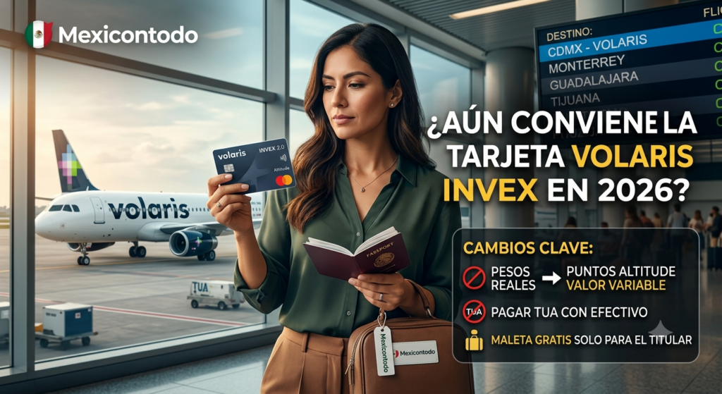 ¿Aún conviene la tarjeta Volaris INVEX en 2026?